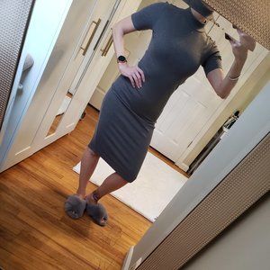Zara High Neck Dress